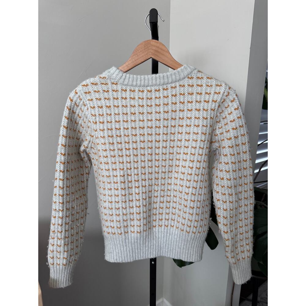 Madewell Striped Barfield Knitted Chunky Sweater Comfort - Picture 4 of 5